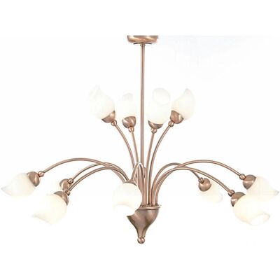 Inspired Lighting Rimini Pendant 12 Light G9 Antique Copper - Pendant Light Inspired Lighting Rimini Pendant 12 Light G9 Antique Copper - Pendant Light
