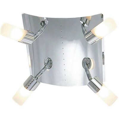 Inspired Lighting Kopus Square Ceiling 4 Light G9 Polished Chrome - Ceiling Light Inspired Lighting Kopus Square Ceiling 4 Light G9 Polished Chrome - Ceiling Light