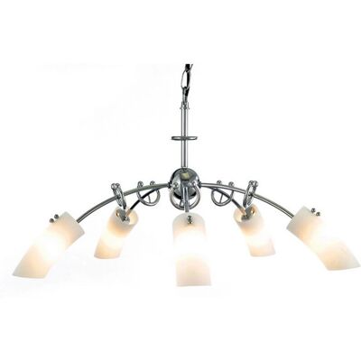 Inspired Lighting Lucia Pendant 5 Light G9 Polished Chrome - Pendant Light Inspired Lighting Lucia Pendant 5 Light G9 Polished Chrome - Pendant Light