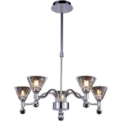 Inspired Lighting Neptune Pendant Round 5 Light G9 Polished Chrome - Pendant Light Inspired Lighting Neptune Pendant Round 5 Light G9 Polished Chrome - Pendant Light