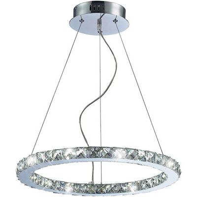 Inspired Lighting Galaxy Pendant Small 27W LED 6000K Polished Chrome/Crystal - Pendant Light Inspired Lighting Galaxy Pendant Small 27W LED 6000K Polished Chrome/Crystal - Pendant Light