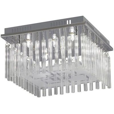 Inspired Lighting Capella 6-Light Flush Ceiling Fixture - Ceiling Light Inspired Lighting Capella 6-Light Flush Ceiling Fixture - Ceiling Light
