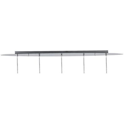 Inspired Lighting Chelsie Ceiling Pendant 5 Light Line Polished Chrome - Ceiling Pendant Inspired Lighting Chelsie Ceiling Pendant 5 Light Line Polished Chrome - Ceiling Pendant