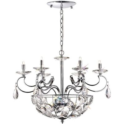 Inspired Lighting Galilea Ceiling Pendant - 9 Light G9 Crystal Inspired Lighting Galilea Ceiling Pendant - 9 Light G9 Crystal