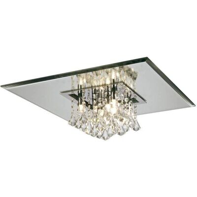 Inspired Lighting Starda Flush Ceiling 8 Light G9 Polished Chrome - Ceiling Light Fixture Inspired Lighting Starda Flush Ceiling 8 Light G9 Polished Chrome - Ceiling Light Fixture