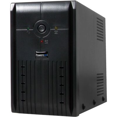 Powercool Power Supply 850VA - UPS Line-Interactive 0.85 kVA 510W, 2 AC Outlets Powercool Power Supply 850VA - UPS Line-Interactive 0.85 kVA 510W, 2 AC Outlets