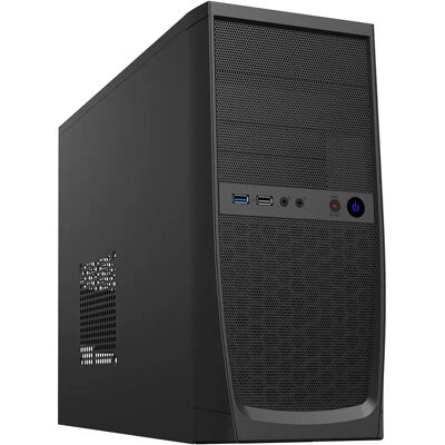 CiT Elite Micro-ATX Desktop Case - 500W - Black CiT Elite Micro-ATX Desktop Case - 500W - Black