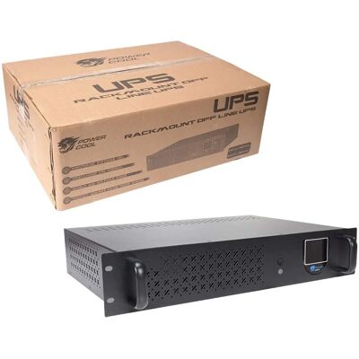 Powercool Rack-Mount 850VA UPS - LCD & USB Monitoring Powercool Rack-Mount 850VA UPS - LCD & USB Monitoring