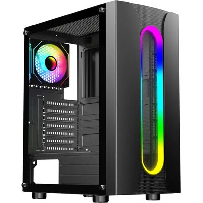 CiT Sauron Mid Tower Gaming Case - Black CiT Sauron Mid Tower Gaming Case - Black
