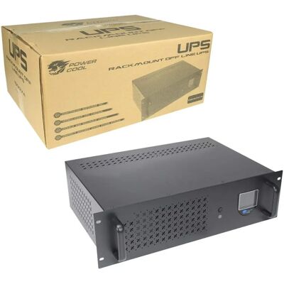 Powercool 1500VA Rackmount UPS - 230V, LCD, USB, Alarm Powercool 1500VA Rackmount UPS - 230V, LCD, USB, Alarm