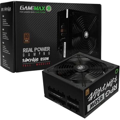 GameMax - RPG Rampage 850W - Modular - Power Supply GameMax - RPG Rampage 850W - Modular - Power Supply