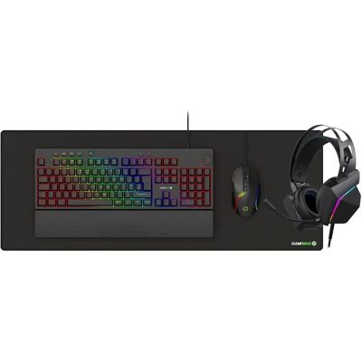 GameMax - Pulse Pro 4-in-1 - Keyboard - Headset GameMax - Pulse Pro 4-in-1 - Keyboard - Headset