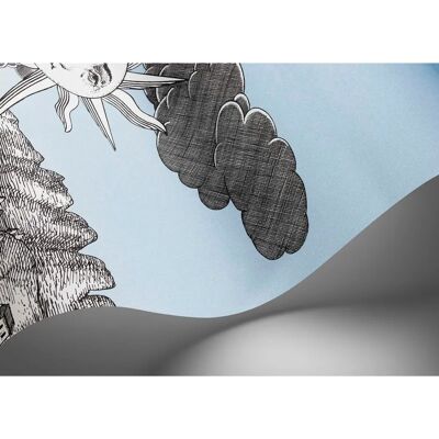 Cole & Son Tapete Vista Mediterranea - Blau Ombre Himmel Cole & Son Tapete Vista Mediterranea - Blau Ombre Himmel