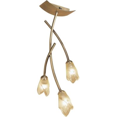 Inspired Lighting Pietra Ceiling 3 Light G9 - Ceiling Light Inspired Lighting Pietra Ceiling 3 Light G9 - Ceiling Light