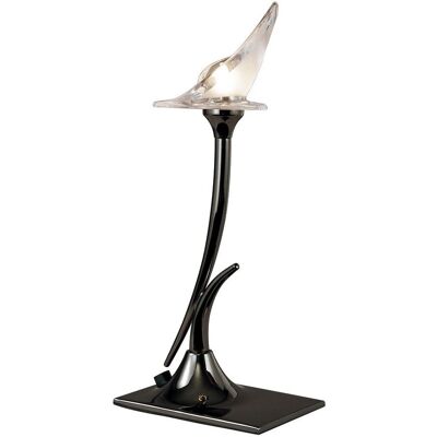 Inspired Lighting Flavia Table Lamp - 1 Light G9 - Black Chrome Inspired Lighting Flavia Table Lamp - 1 Light G9 - Black Chrome