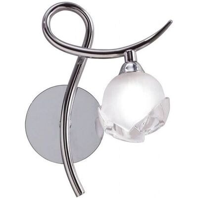 Inspired Lighting Fragma Wall Lamp Right Switched - G9 Chrome Inspired Lighting Fragma Wall Lamp Right Switched - G9 Chrome