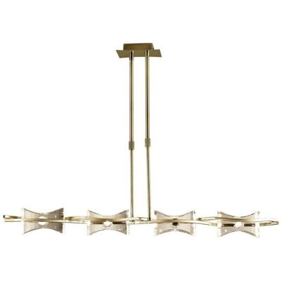 Inspired Lighting Kromo Telescopic 4 Light G9 Line - Ceiling Pendant Inspired Lighting Kromo Telescopic 4 Light G9 Line - Ceiling Pendant