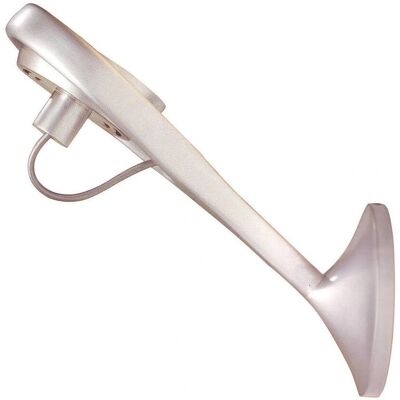 Inspired Lighting Mantra Rak Wall Lamp - 1 Light GU10 75W - Silver Grey Inspired Lighting Mantra Rak Wall Lamp - 1 Light GU10 75W - Silver Grey