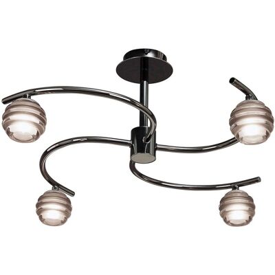 Inspired Lighting Inspired Mantra Sphere Semi Flush - Ceiling Light Inspired Lighting Inspired Mantra Sphere Semi Flush - Ceiling Light