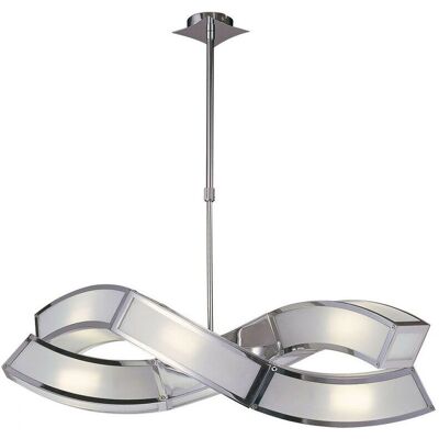 Inspired Lighting Duna GU10 Rectangular Pendant 2 Arm 6 Light - Pendant Light Inspired Lighting Duna GU10 Rectangular Pendant 2 Arm 6 Light - Pendant Light