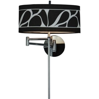 Inspired Manhattan Wall Lamp 1 Light E14 Polished Chrome - Wall Lamp Inspired Manhattan Wall Lamp 1 Light E14 Polished Chrome - Wall Lamp