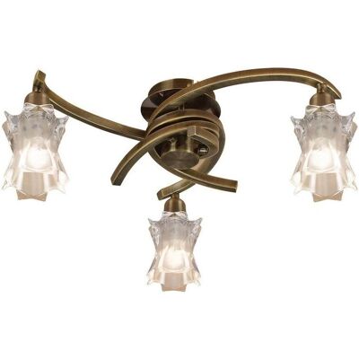 Inspired Lighting Alaska Ceiling 3 Light - Ceiling Light Inspired Lighting Alaska Ceiling 3 Light - Ceiling Light