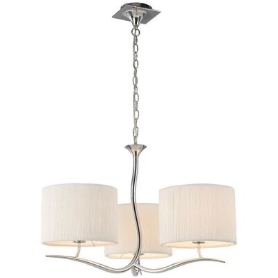 Inspired Lighting Eve Ceiling Pendant 3 Light E27 Polished Chrome - Ceiling Pendant Inspired Lighting Eve Ceiling Pendant 3 Light E27 Polished Chrome - Ceiling Pendant