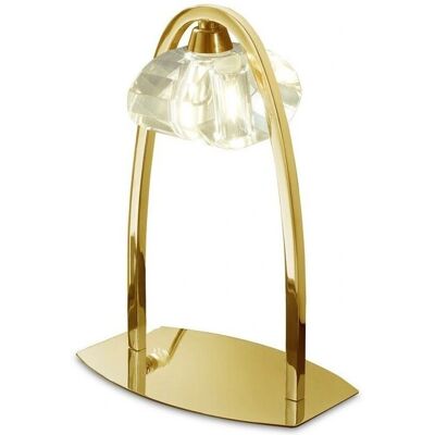 Inspired Lighting Alfa Table Lamp - French Gold - 1 Light G9 Inspired Lighting Alfa Table Lamp - French Gold - 1 Light G9