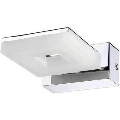 Inspired Lighting Marc Wall Lamp - 1 Light 5W LED, IP44, 3000K, Polished Chrome Inspired Lighting Marc Wall Lamp - 1 Light 5W LED, IP44, 3000K, Polished Chrome