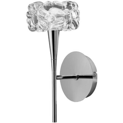 Inspired Lighting O2 Wall Lamp - 1 Light G9 Polished Chrome Inspired Lighting O2 Wall Lamp - 1 Light G9 Polished Chrome