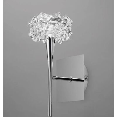 Mantra M3957/S Artic Wall Light Polished Chrome Crystal - Wall Lamp G9 Mantra M3957/S Artic Wall Light Polished Chrome Crystal - Wall Lamp G9