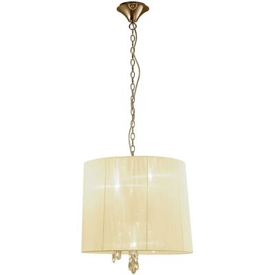 Inspired Lighting Tiffany Pendant 3+3 Light E14+G9 - Pendant Lamp Inspired Lighting Tiffany Pendant 3+3 Light E14+G9 - Pendant Lamp
