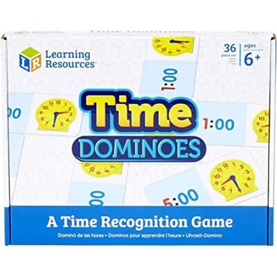 Learning Resources Domino du Temps - Jeu éducatif pour enfants Learning Resources Domino du Temps - Jeu éducatif pour enfants