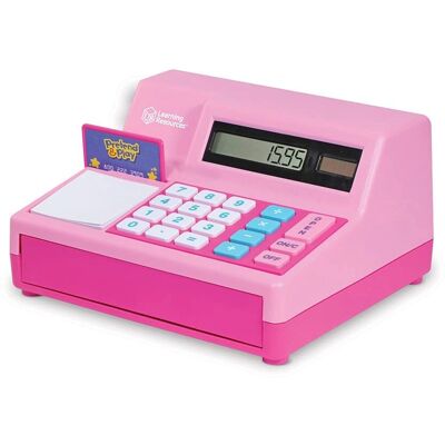 Caisse enregistreuse jouet rose - Learning Resources Caisse enregistreuse jouet rose - Learning Resources