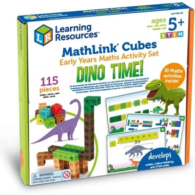 Learning Resources Dino MathLink Klocki - Wczesny Zestaw Matematyki Learning Resources Dino MathLink Klocki - Wczesny Zestaw Matematyki