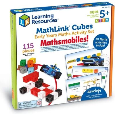 Learning Resources MathLink Klocki Wczesne Zajęcia Matematyczne - Zabawka Edukacyjna Learning Resources MathLink Klocki Wczesne Zajęcia Matematyczne - Zabawka Edukacyjna
