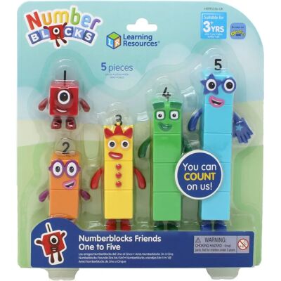 Learning Resources Numberblocks Amis Un à Cinq - Figures Éducatives Learning Resources Numberblocks Amis Un à Cinq - Figures Éducatives