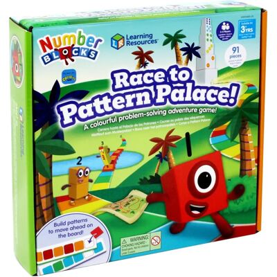 Learning Resources Numberblocks Wettlauf zum Mustersaal - Bildendes Spiel Learning Resources Numberblocks Wettlauf zum Mustersaal - Bildendes Spiel