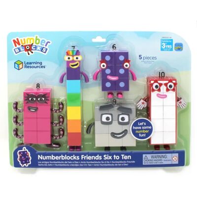 Learning Resources Numberblocks Six to Ten Educational Toy - Ages 3+ Learning Resources Numberblocks Six to Ten Educational Toy - Ages 3+