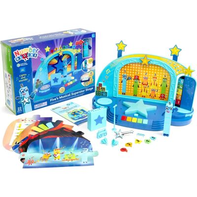 Numberblock Five’s Musical Superstar Stage - Learning Resources Numberblock Five’s Musical Superstar Stage - Learning Resources