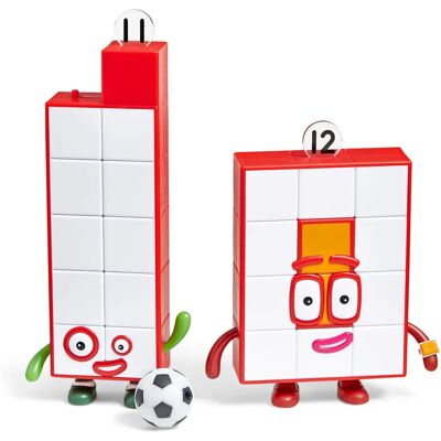 Learning Resources HM96924-UK - Figurines Numberblocks Onze et Douze - Jouet Éducatif Learning Resources HM96924-UK - Figurines Numberblocks Onze et Douze - Jouet Éducatif