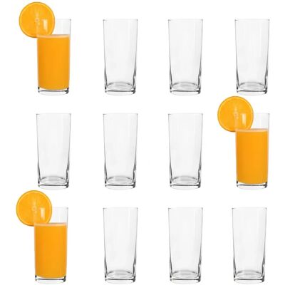 LAV Liberty Highball Glasses - Clear - 12 pcs LAV Liberty Highball Glasses - Clear - 12 pcs