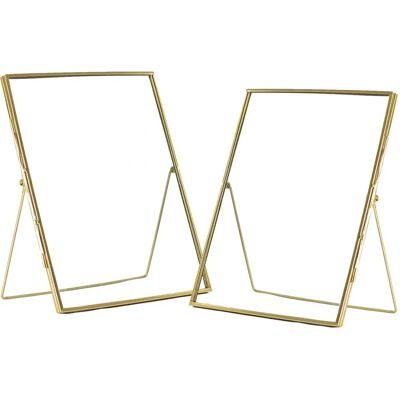 Nicola Spring Metal Photo Frames Set - 8x10 Gold Nicola Spring Metal Photo Frames Set - 8x10 Gold