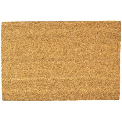 Nicola Spring Non-Slip Door Mat - Natural Coir Indoor Outdoor Welcome Mats - 90 x 60cm - Brown Nicola Spring Non-Slip Door Mat - Natural Coir Indoor Outdoor Welcome Mats - 90 x 60cm - Brown
