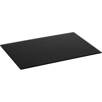 Harbour Housewares Black Glass Worktop Saver - 50x40cm - Kitchen Surface Protector Harbour Housewares Black Glass Worktop Saver - 50x40cm - Kitchen Surface Protector