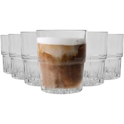Duralex French 200ml Stackable Drinking Glasses - Set of 12 Duralex French 200ml Stackable Drinking Glasses - Set of 12
