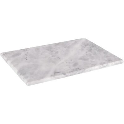 Argon Tableware Rectangular Marble Food Serving Plate - 300x200mm - Grey White Argon Tableware Rectangular Marble Food Serving Plate - 300x200mm - Grey White