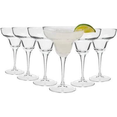 Set de 6 verres à Margarita Bormioli Rocco Ypsilon - 330ml - Pack de 6 Transparent - Publicité Set de 6 verres à Margarita Bormioli Rocco Ypsilon - 330ml - Pack de 6 Transparent - Publicité