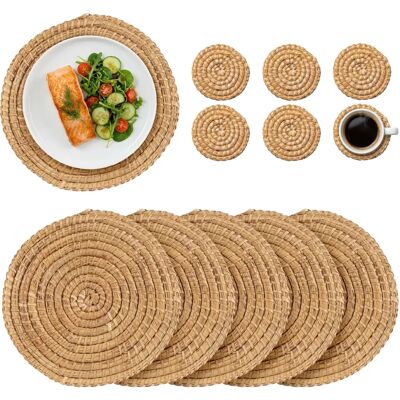 Argon Tableware - ST-AT-TNH726/727 - Palm Leaf - Tableware Set Argon Tableware - ST-AT-TNH726/727 - Palm Leaf - Tableware Set