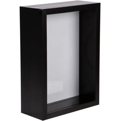 Nicola Spring Black 5" x 7" 3D Deep Box Photo Frame - Photo Frame Nicola Spring Black 5" x 7" 3D Deep Box Photo Frame - Photo Frame